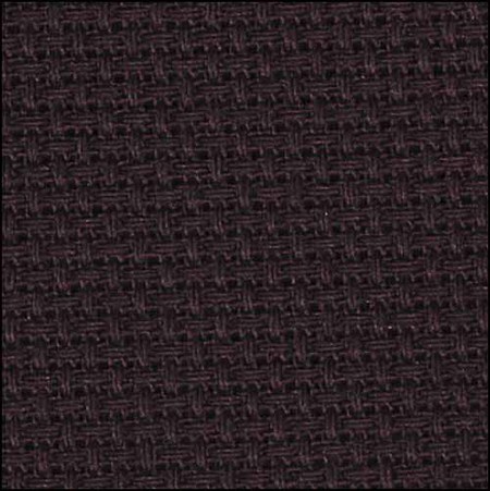 Aida 14 Count Black 15" x 18"/38.1 cm x 45.7 cm 1436-853-BX from the Charlescraft Gold Standard Line.